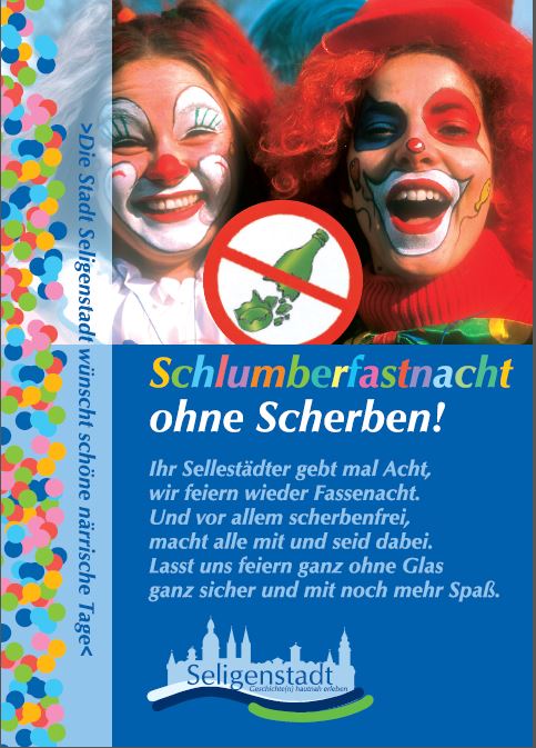 fastnacht ohne glas