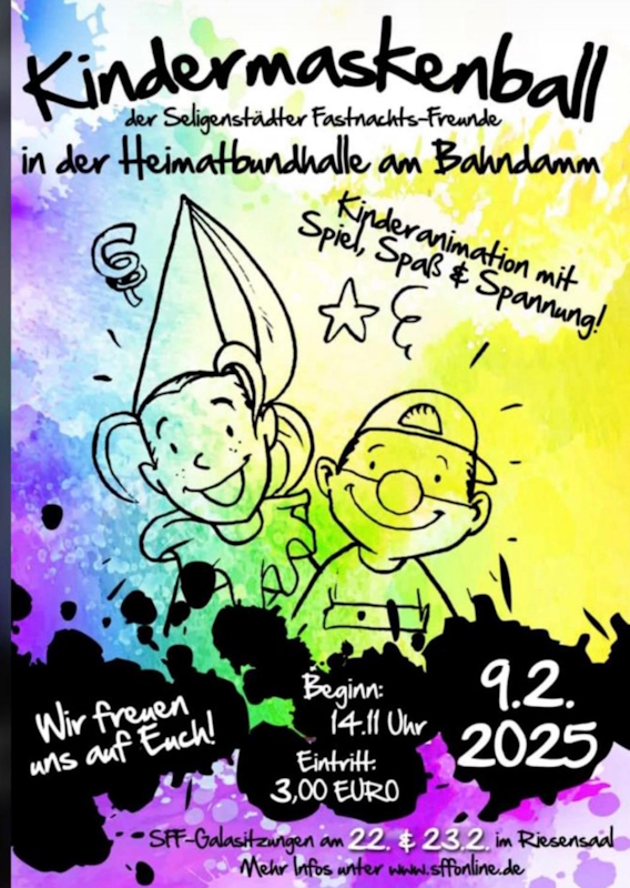 2025 Kindermaskenball SFF