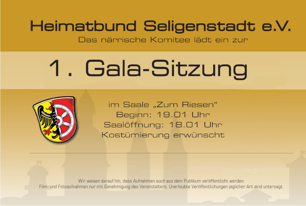 1. Galasitzung Heimatbund