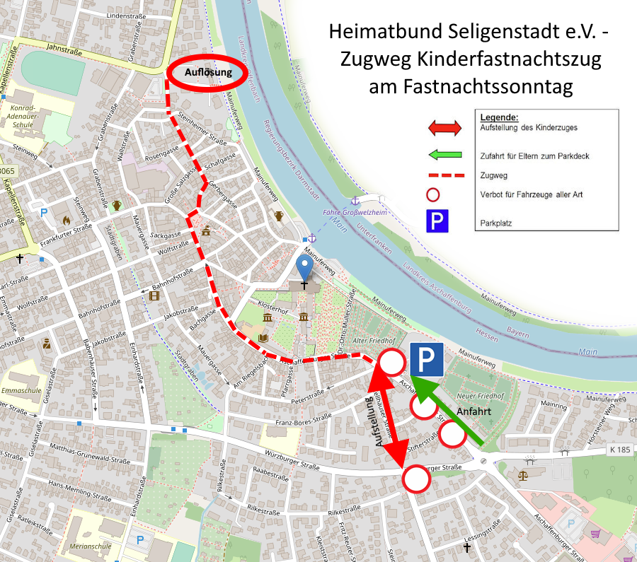 Zugweg Kinderzug 2026 neu