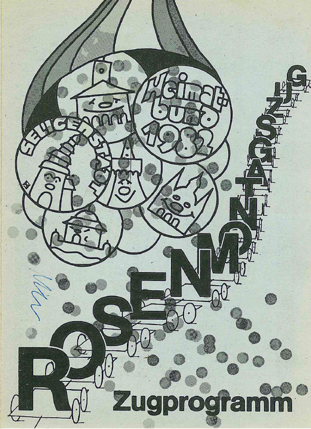 1982 Zugprogramm