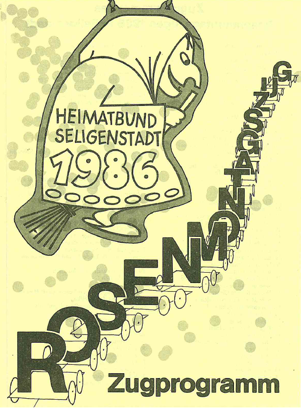 1986 Zugprogramm